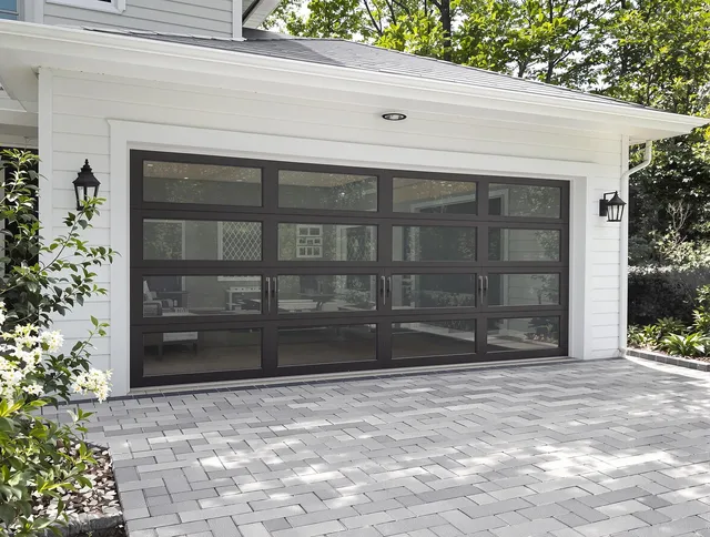 Wilmington Garage Door Repair design specialist presenting custom garage door options to Wilmington homeowner