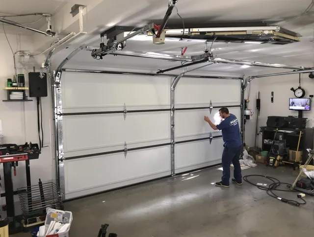 Professional garage door repair service by Wilmington Garage Door Repair in Wilmington