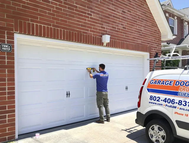 Local garage door repair service by Wilmington Garage Door Repair in Wilmington