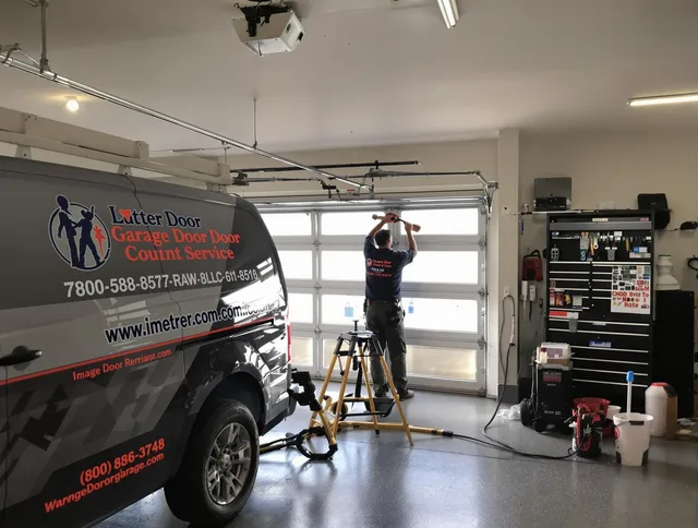 Wilmington Garage Door Repair team performing same-day garage door repair in Wilmington