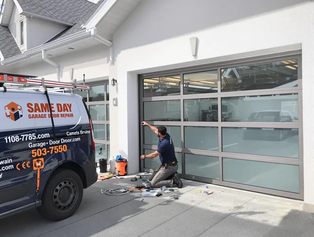 Same-day garage door repair service by Wilmington Garage Door Repair in Wilmington